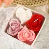 Veladoras de Flor de Rosa, Regalos de San Valentín, Adornos Aromáticos Hechos a Mano, Recuerdos Creativos, Velas de Aromaterapia, Transfronterizo
