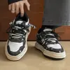 Zapatos Deportivos Casuales para Hombre de Suela Gruesa Nicho Skate 2026 Nuevo Otoño Estudiante Transpirables Versátiles Caña Baja Retro Zapatos para Hombre