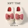 Pantuflas peludas para mujer, nueva colección otoño/invierno 2026, de suela gruesa, forradas de felpa para abrigar, lindas y estilosas, antideslizantes, para uso en casa, pantuflas de algodón para mujer