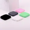 Novo bloqueador de porta tapete antiderrapante maçaneta da porta adesivo de parede para porta de geladeira barreira de porta sucção de porta espessa silenciosa buffer de silicone quadrado