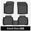 Adecuado para Suzuki Grand Vitara Suzuki Vitara Alfombrillas de Coche para Todo Clima de TPE para Coche Especial