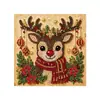 2020 Decoración Navideña Hecha a Mano Transfronteriza Pintura de Perlas Navideñas Set DIY Papá Noel Navideño Reno Pintura de Diamantes