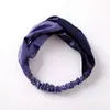 Fábrica direta de tiara de cabelo de seda sintética, acessório de cabeça, duas cores opcionais, suporte para tiara, fornecimento no local