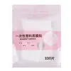 Cubierta de Mascarilla de Plástico Desechable Transparente Papel de Mascarilla Plástica para Salón de Belleza Spa Facial