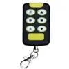 Control remoto de copia de par de 6 teclas 2 puertas 433 universal barrera puerta enrollable puerta retráctil puerta eléctrica puerta de garaje puerta corrediza control remoto