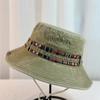 Sombrero de vaquero occidental de estilo étnico para niños, primavera y verano, cabeza grande, sombrero para senderismo al aire libre, montañismo, ala grande, parasol, sombrero protector solar