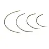 Aguja Curva para Coser Muñecas, Aguja Curva de Media Luna para Reparar Cuero de Sofá, Aguja de Cuero para Zonas de Esquina, Aguja de Coser a Mano