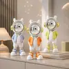 Estatueta de Astronauta Figura de Astronauta Resina Decoração de Mesa Criativo Presente para Casa Opções Multicores Novo Produto de Alta Qualidade