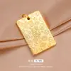 Collar de cuerda negra con colgante de gato de la suerte Jiyan estilo étnico estilo nacional de oro francés Ping An Xile Jiyan collar tejido