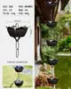 Corrente de Chuva de Jardim Japonês Corrente Guia de Água para Beiral Decoração de B&B Villa ao Ar Livre Corrente de Chuva para Calha Corrente de Drenagem de Liga de Alumínio