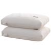 Almohada con núcleo de almohada para proteger la columna cervical de hombres y facilitar el sueño. Un par para dormitorios de estudiantes. Cabeza completa. Individual. Antiácaros.