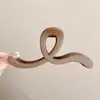 Pinza de Garra de Acrílico Estilo Coreano para Mujer 2025 Nuevo Tamaño Grande para Cabello Grueso, Pinza de Tiburón de Gama Alta para la Parte Posterior de la Cabeza