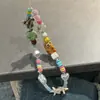 Correa de Teléfono de Palmera Fresca y Sencilla Pulsera de Cachorro Lindo para Mujeres Lanyard Ccd Cuerda Antiperdida para Cámara Accesorio Llavero