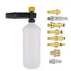 Venta directa de fábrica máquina de limpieza regadera de espuma de alta presión para el hogar lavado de autos pistola de agua a alta presión boquilla de pistola pulverizadora lavacoches olla de PA