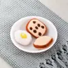 Liquidação em estoque Feltro de Lã Decorações de Donut para Chá da Tarde Biscoitos Sobremesa de Chocolate Processável