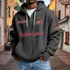 Ropa Nueva para Hombre Transfronteriza Amazon Más Vendida Cremallera Multibolsillo Nueva Sudadera Tendencia de Comercio Exterior Sudadera Serie NFL