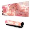 Mouse Pad para Jogo Estilo Anime Super Grande Borda Travada Menino E-sports Jogo Computador Pad Grande para Teclado Espessado Antiderrapante