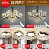 Lustre de Cristal Luminoso para Braço Leve Lâmpada para Sala de Estar Lâmpada Principal Moderna de Luxo Leve Atmosférica Simples Lâmpadas Inteligentes para Villa Zhongshan
