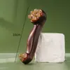 Raspador Masajeador Ocular Cuerno de Oveja Ruyi, Raspador Nasal, Masajeador para Limpiar Meridianos Oculares, Masajeador Ruyi de Meridianos y Puntos de Acupuntura