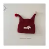 Gorro de Punto con Tentáculos Lindo Estilo Coreano para Bebé Otoño e Invierno para Niños y Niñas Gorro de Lana Engrosado para Protección de Orejas