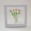 Enfeites de Flores Artificiais Mini Esmaltadas Zibo Decoração de Casa Artesanato Esmaltado Boshan Enfeites para Mesa de Escritório
