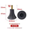 Soporte de pata de cama plegable de cuatro pliegues almohadilla para pie de gabinete pie de rueda ajustable tornillo estante almohadilla de pie con rueda sofá mesa silla