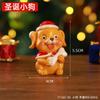 Novos Ornamentos Pequenos de Animais de Natal Mini Fofos Decoração de Atmosfera Natalina Ornamentos Decoração de Mesa de Animal Pequeno para Crianças