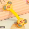 Cabo de armazenamento de fone de ouvido de desenho animado, enrolador de silicone fofo, botão de enrolamento criativo, dispositivo de encadernação