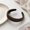 Nueva diadema vintage de ala ancha y copa alta con un aire sofisticado de estilo francés, hace que la cara se vea más pequeña, accesorio de moda para el cabello