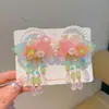 Grampos de Cabelo Estilo Antigo para Meninas, Franjas de Flores Retro Super Feéricas, Pingentes Balançantes, Acessórios de Cabelo, Acessórios Elegantes de Traje de Princesa Estilo Nacional