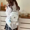 Luxe&Kitty Beige Grande Lujo Comercio Exterior Nuevo Estilo Mochila Original Gran Capacidad Hello Kitty Estudiante Bolsa Escolar