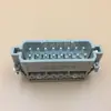 Conector de válvula solenóide de canal quente HA-016-M pequeno plugue de aviação macho e fêmea de 16 pinos 09200162612/2812