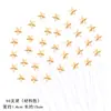 Decoración para pastel de estrella de cinco puntas tridimensional, alambre pequeño, estrella de hierro, accesorios para hornear de cumpleaños