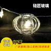 Abajur de vidro soprado pequena abóbora lâmpada de luz clara abajur LED lustre acessórios para luminária de teto vendas diretas da fábrica