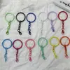 Chaveiro Cor Pintura Assada com Fecho Lagosta Joia Criativa Chaveiro de Boneca Acessórios de Material