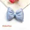 Tela de Satén Moño DIY Accesorios Tela Relleno de Algodón Moño Estéreo Accesorios para el Cabello Ropa para Niños Accesorios