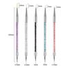 15 Canetas de Nail Art Atacado Ferramentas de Nail Art Caneta com Ponta Dupla Caneta de Linha para Fototerapia Caneta de Escultura Conjunto de Pincéis para Pintura