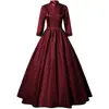 [En Stock] Nuevo Vestido Gótico Victoriano Europeo y Americano Disfraz Vestido de Baile Fábrica
