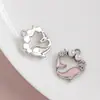 [Serie Oceánica] Colgante de Cola de Sirena Estrella de Amor Incrustada Colgante Hecho a Mano DIY Accesorios para Pulsera Collar