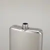 Nueva petaca gruesa de acero inoxidable transfronteriza, petaca cuadrada portátil creativa, utensilios para licor de 7 onzas al por mayor