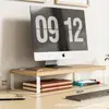 Soporte Elevador para Monitor de Escritorio, Soporte Elevador de Pantalla, Base Elevadora para Laptop con Almacenamiento, Transfronterizo, En Stock