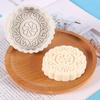 Molde de silicona líquida para velas de aromaterapia, serie Moon Cake, molde de yeso epoxi con piedra aromática para jabón DIY