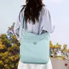 Bolso tote, estilo coreano, color liso, casual, bolso de hombro versátil, bolso cruzado para mujer, bolso texturizado versátil para el día a día, bolso transfronterizo para mujer
