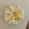 Nuevo Diseño de Empalme de Hoja de Loto Rosa Accesorio para el Cabello de Chica Dulce Lazo para Moño Coreano Versátil