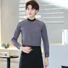 Ropa de Trabajo para Camarero de Restaurante de Hotel Primavera y Verano Nueva Ropa de Negocios Uniforme para Restaurante Chino y Occidental