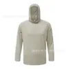 Sudadera con capucha de color liso, manga larga, elástica, protector solar, antiarrugas, para correr, fitness, casual, T70-Lg, fina, de secado rápido, para primavera y otoño