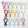 Pintura Horneada de Color Hebilla Giratoria Hebilla Universal Aleación DIY Accesorios para Joyería Colgante para Bolso Muñeca Gancho para Llavero