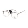 Nuevo Marco de Gafas 8616 Versión Coreana de Gama Alta Nicho, Lujo Ligero, Adelgazante, Se Pueden Montar Lentes Graduadas para Miopía