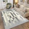 Venta al por mayor, moderna alfombra geométrica para sofá, mesa de centro, estilo nórdico simple, alfombra para dormitorio, mesita de noche, sala de estar, alfombra para el suelo del hogar