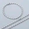 Fabricante de Dongguan Corrente Longa de Aço Inoxidável Versátil Corrente para Clavícula Colar de Aço Titânio Feminino Corrente Feita à Mão Joias Atacado